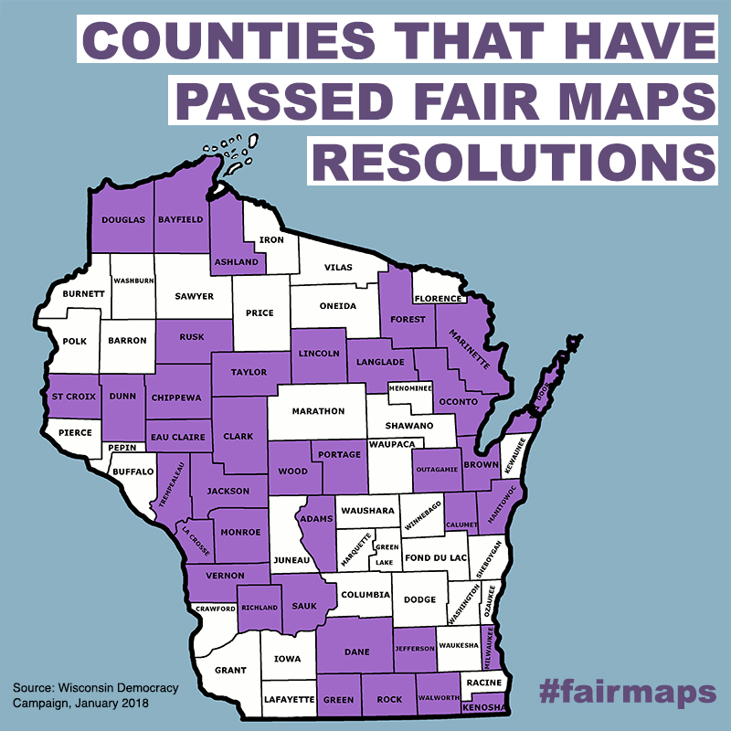 Fair maps Wisconsin 1.18