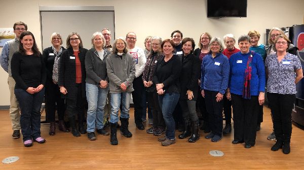 Group of League of Women Voters volunteers from Sheboygan County