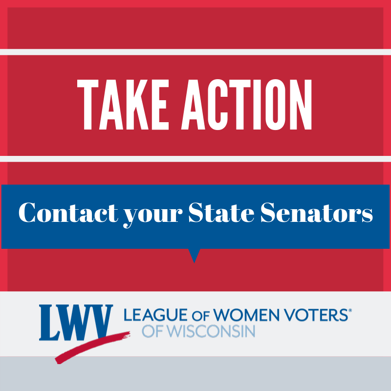 Take Action Contact State Senators