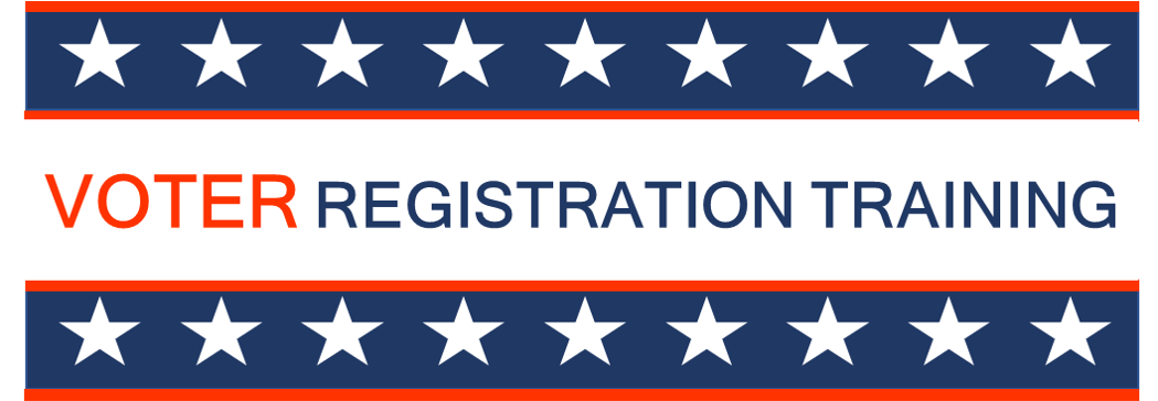 voter registration training