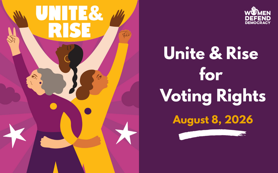 unite and rise for voting rights