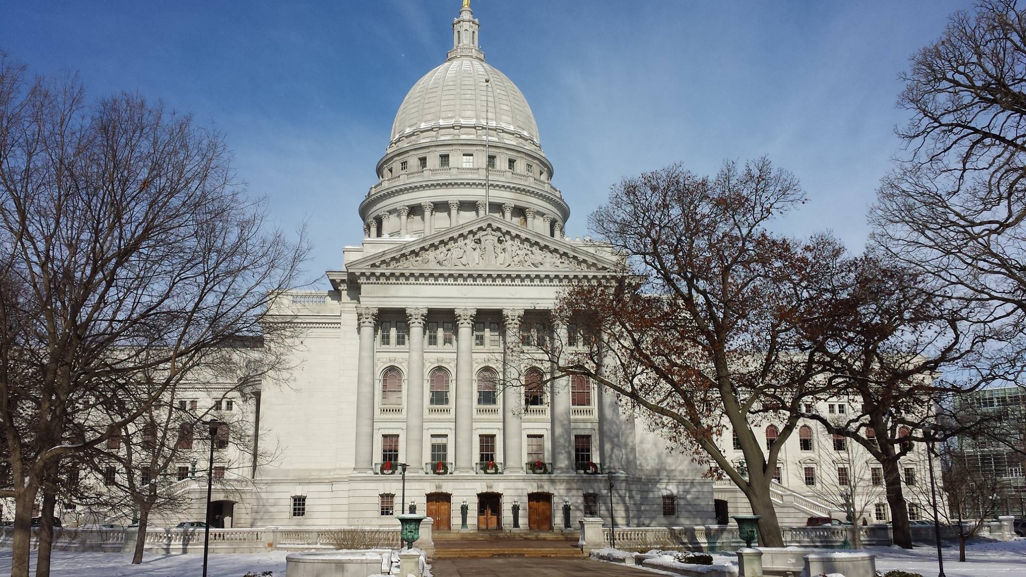 WI Capitol winter