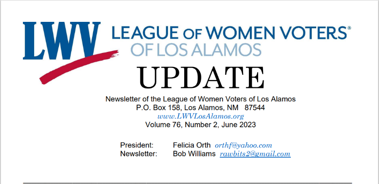 LWV LA June 2023 Update image
