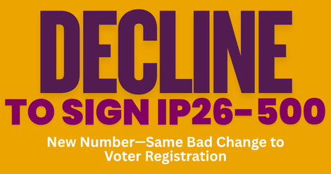DECLINE TO SIGN