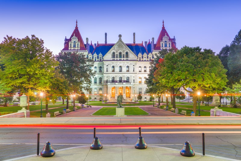 New York State Capital Albany the capital of New York State