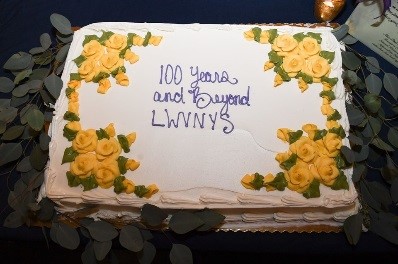 LWVNYS 100th Anniversary Cake LWVNYS 100th Anniversary Cake