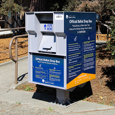 2020 Election Ballot Drop box