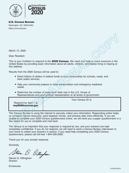 Census Document image