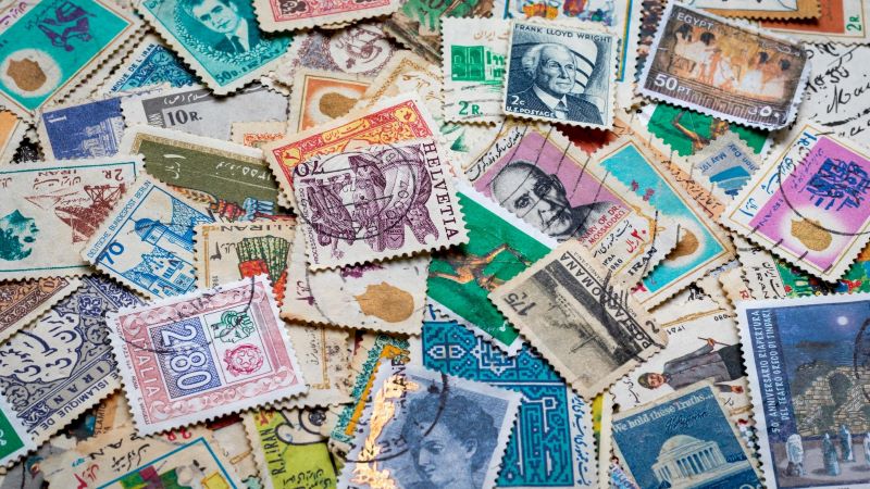 Assorted Postage Stamps