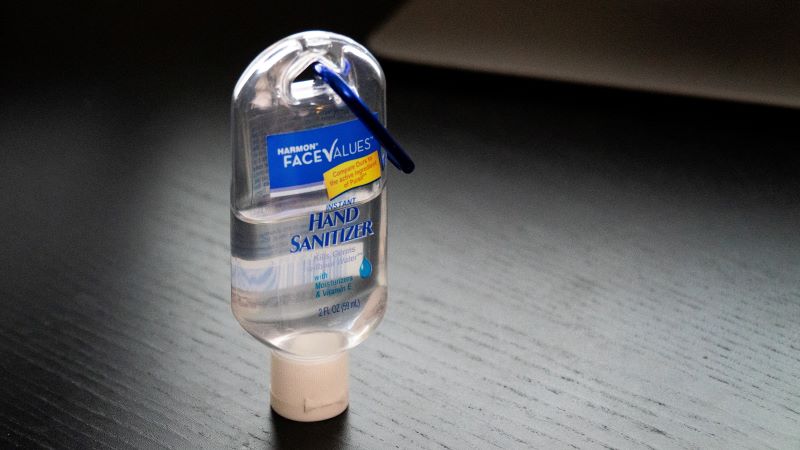 Photo by Martin Sanchez on Unsplash Photo of hand sanitizer