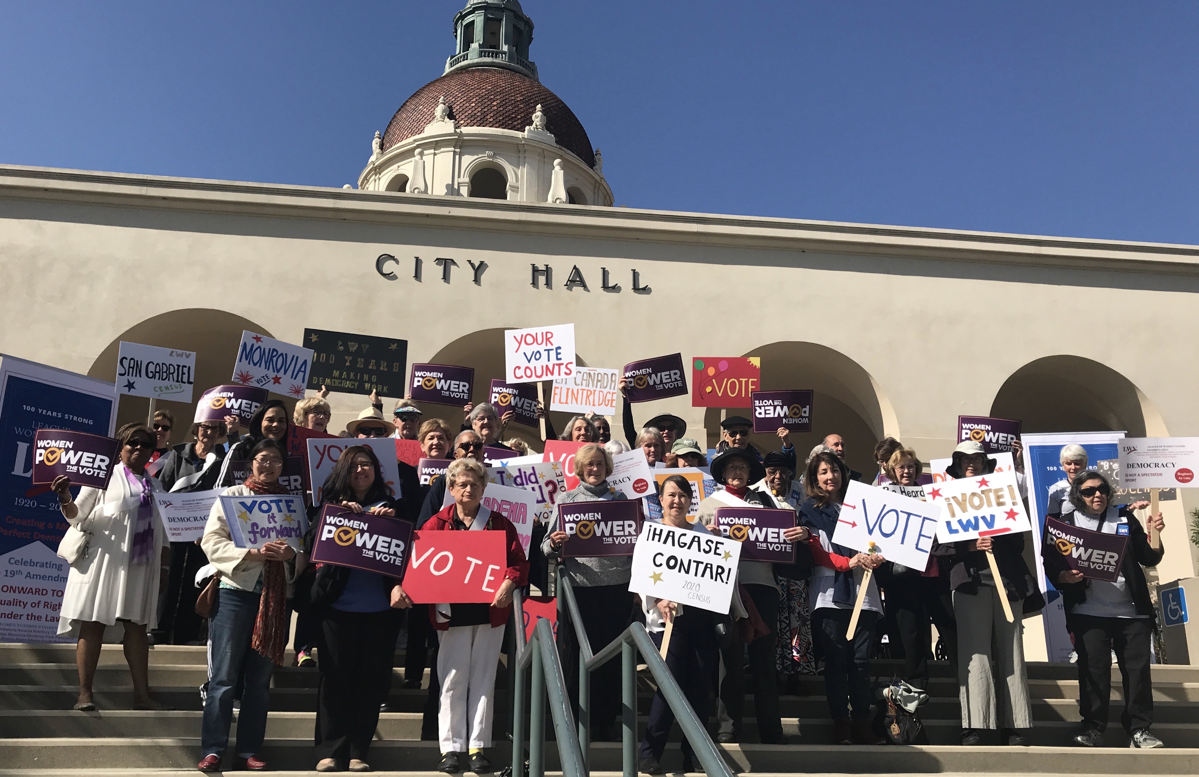 February League Day at City Hall