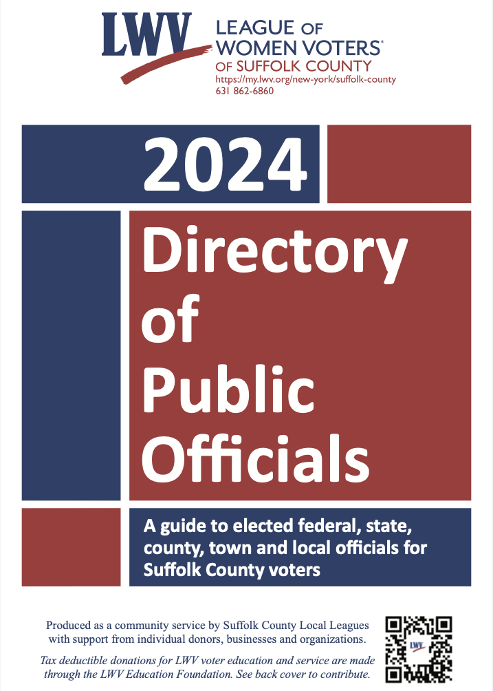 LWV Directory of Public office 2024