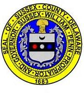 Sussex County Seal The seal of Sussex County Delaware