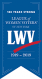 LWV Centennial Logo 100 Years Strong
