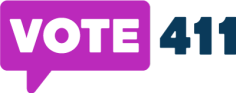Vote 411 logo
