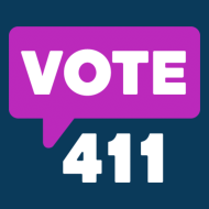 Visit VOTE411.org (logo)