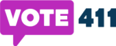 Vote411 Logo Vote411 logo
