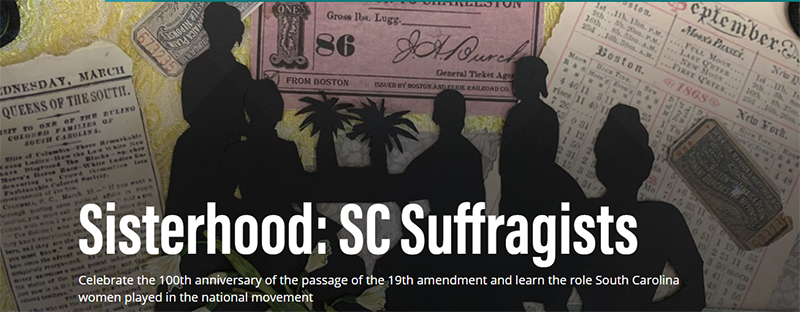 SC Suffragists" series on PBS.