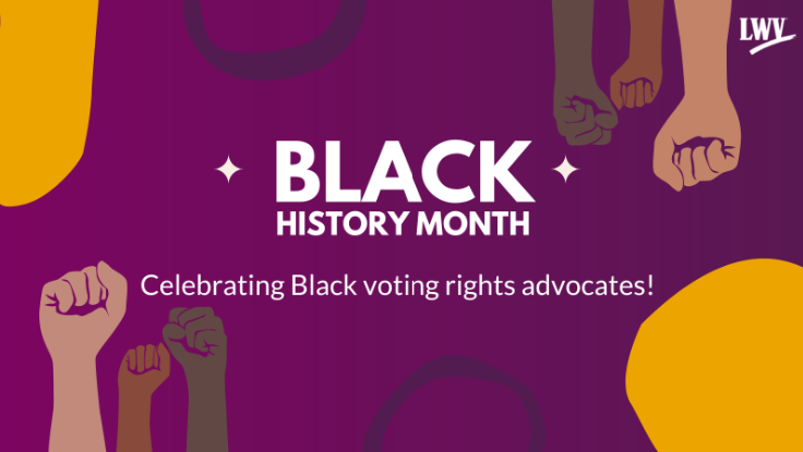 A graphic for Black History Month