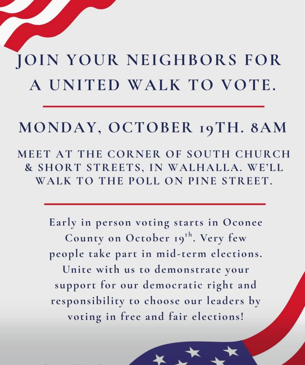 Information on the United Walk to Vote