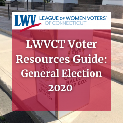LWVCT Voter Resources Guide 2020 Image
