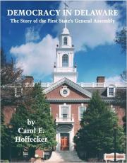 image of book cover - Democracy in Delaware