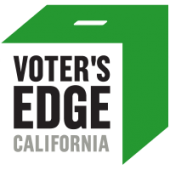 Logo for Voter's Edge website Logo for Voter's Edge website