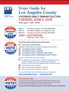 June 5 Voter Guide English