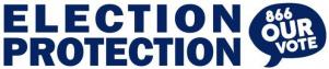 Election Protection Graphic "866 OURVOTE"