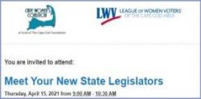 Graphic for Meet Your New Legislators Forum