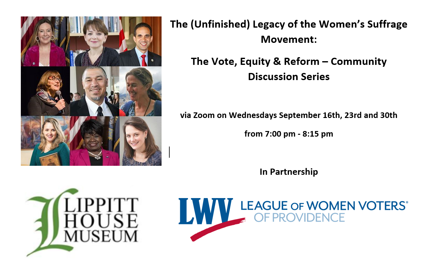 2020 Lippitt House Conversation series