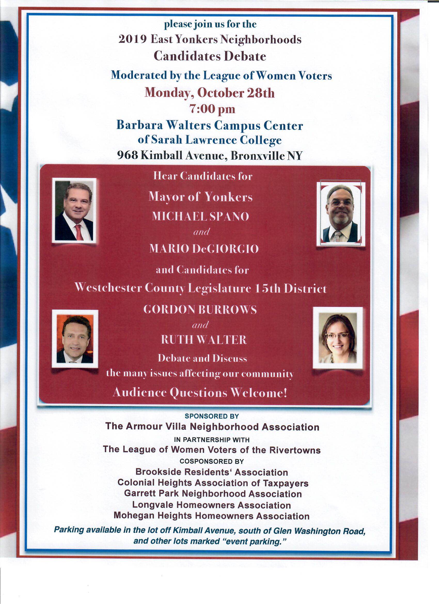 Yonkers Candidate Forum