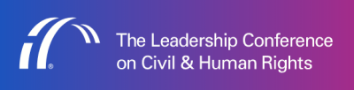 Logo of Leadership Conference on Civil & Human Rights