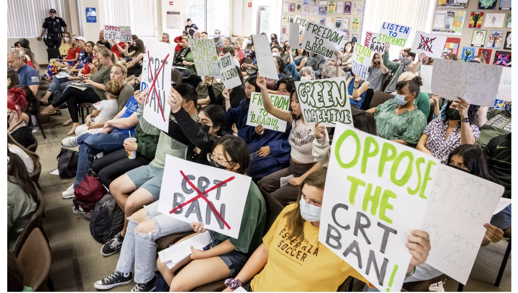 Students at Council Mtg