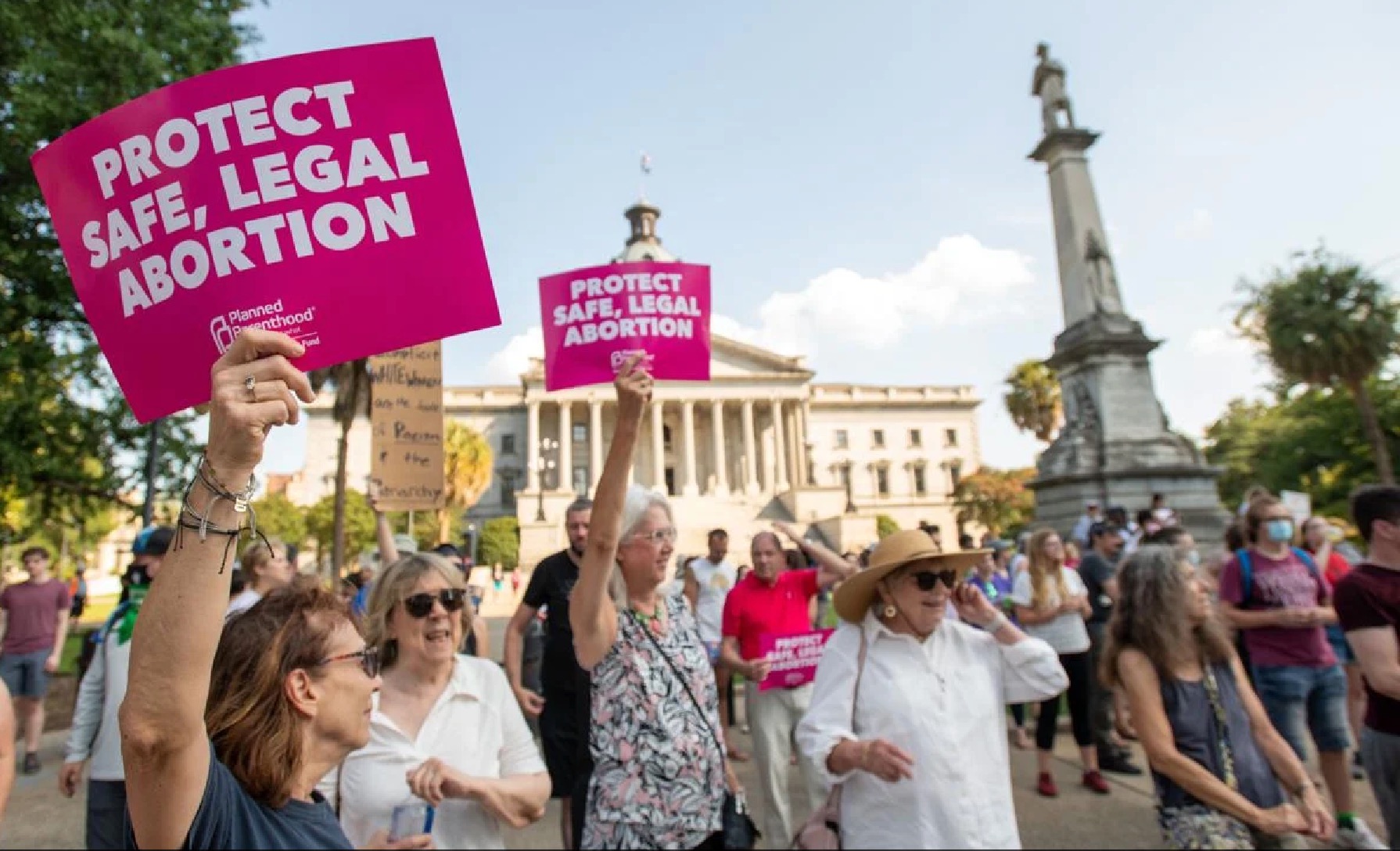 Columbia, SC rally for reproductive rights 