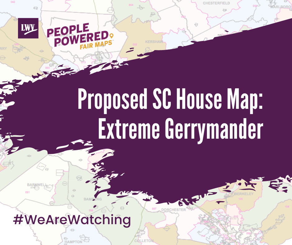 Proposed SC House Map: Extreme Gerrymander
