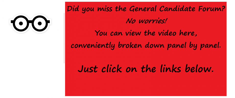 Graphic Videos of General Candidate Forum