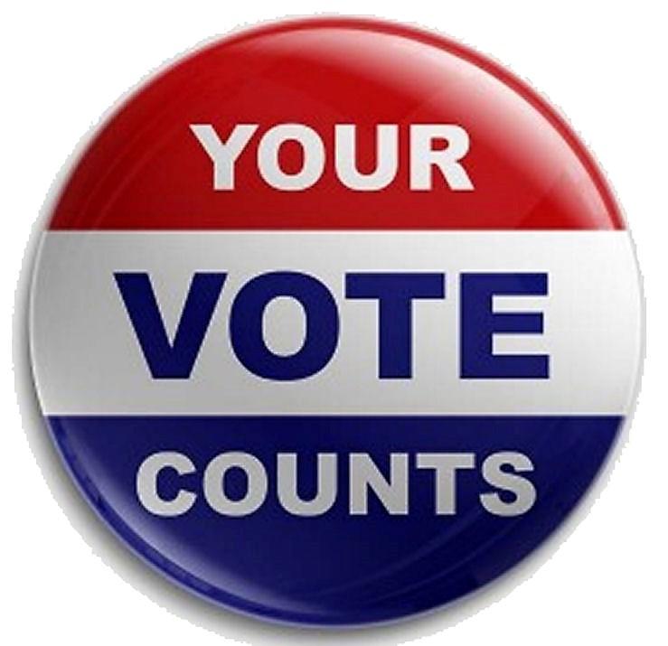 Your vote counts!