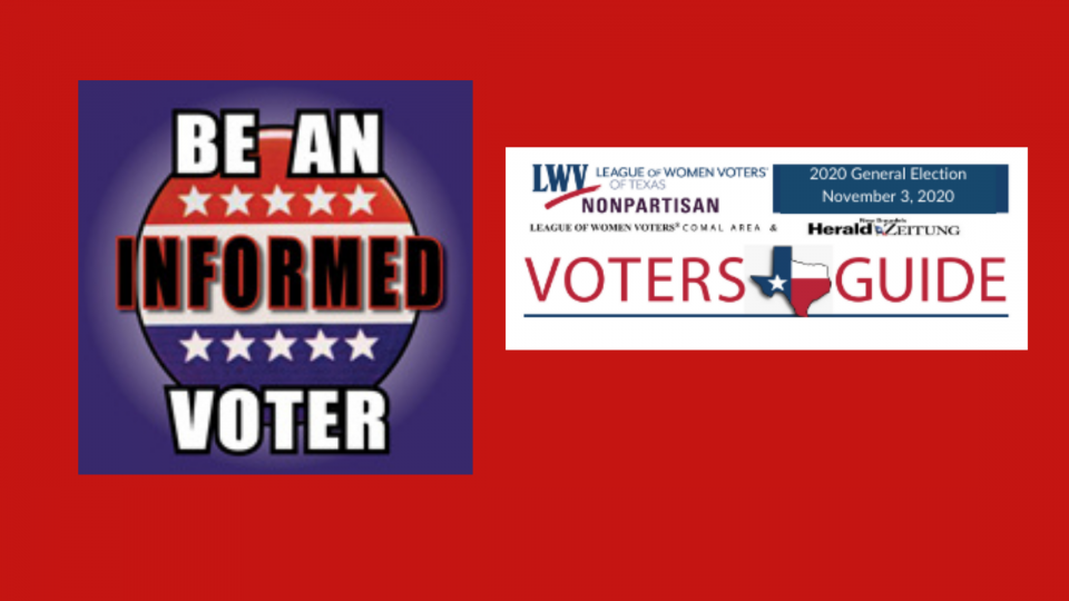 Voters Guides will be available here. Voters Guide