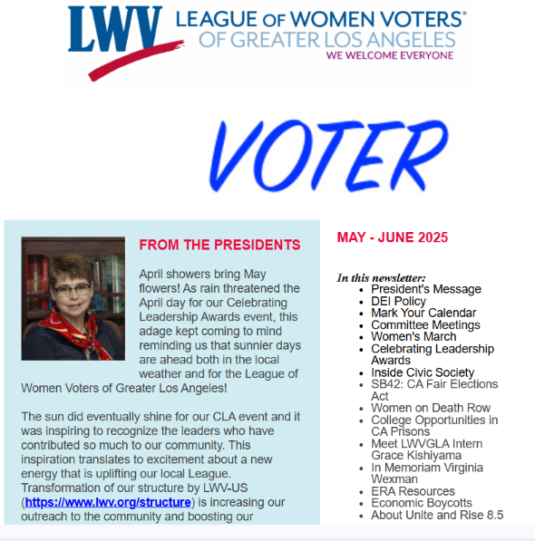 May-June 2025 Voter