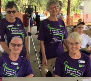 LWVHC 2019 vote counting team in new league shirts D