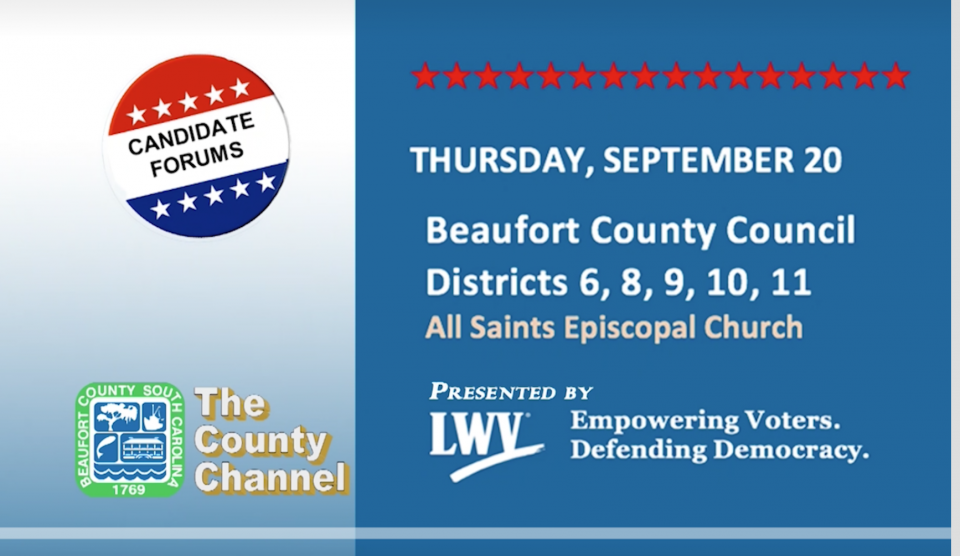 Septe 20 2018 candidate forum online