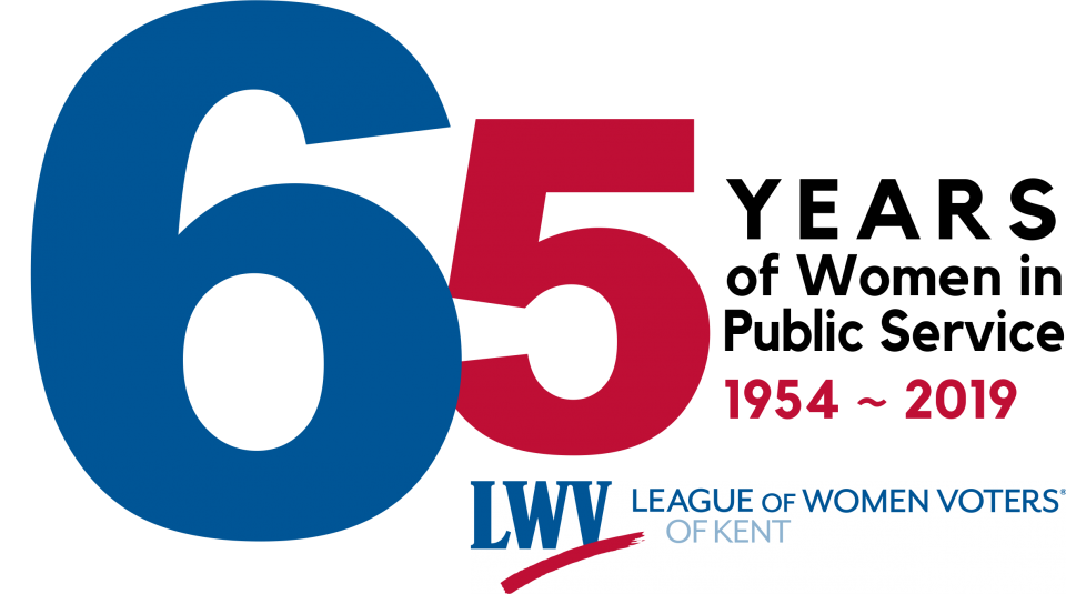 65 Years of Women in Public Service 65th anniversary of the League of Women Voters 65 Years of Women in Public Service 65th anniversary of the League of Women Voters