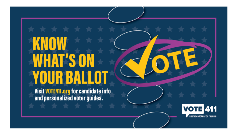 Vote 411 Know What's On Your Ballot Image
