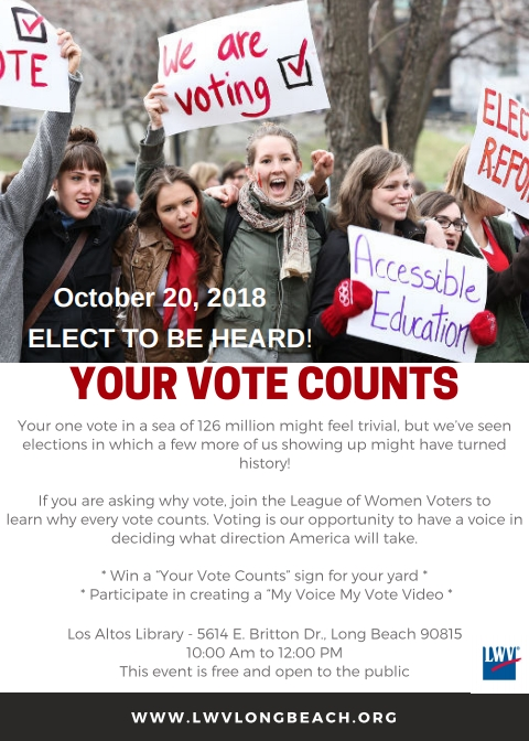 Your Vote Counts!