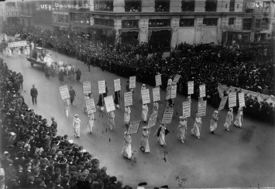 Women's Suffrage 1915 March