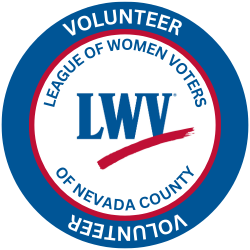 Volunteer blue button