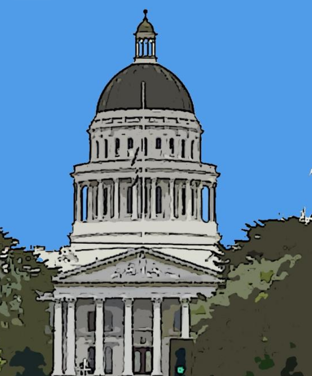 Picture of the CA statehouse Image of CA statehouse