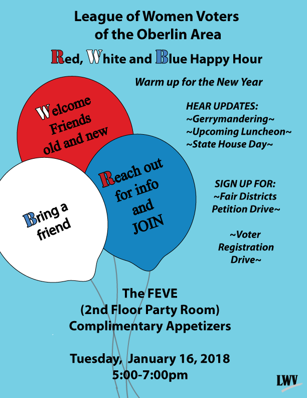 Red, White and Blue Happy Hour Red, White and Blue Happy Hour