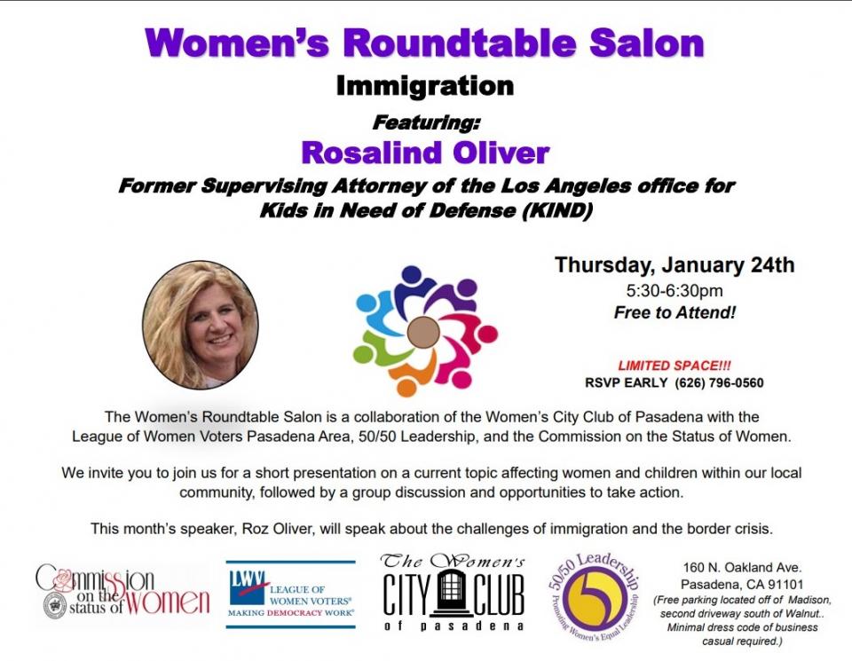 Women's Roundtable Immigration